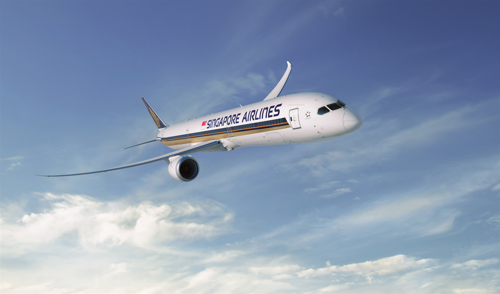 新加坡航空波音B787-10客机_副本
