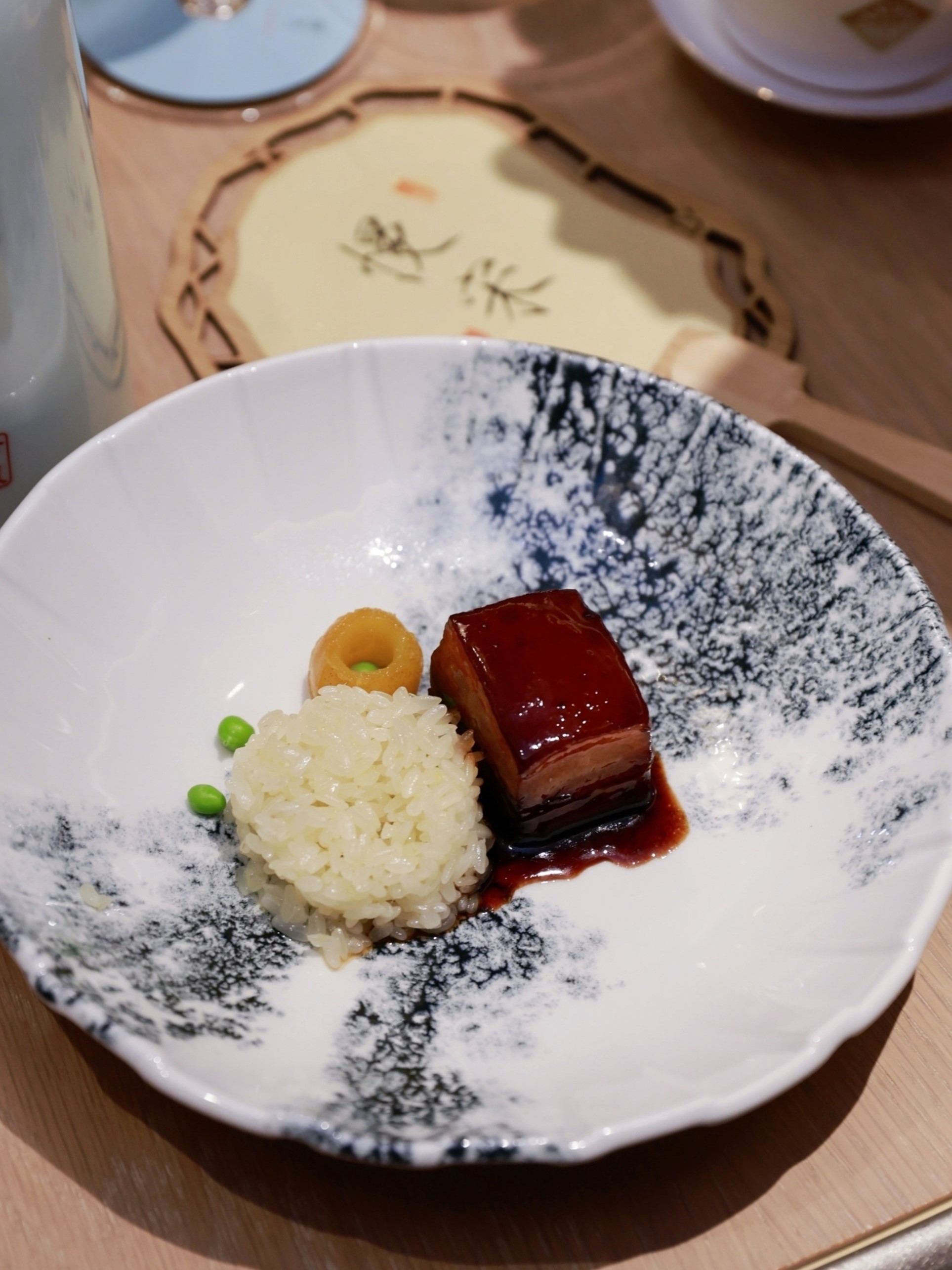 黄酒蒸饭东坡肉